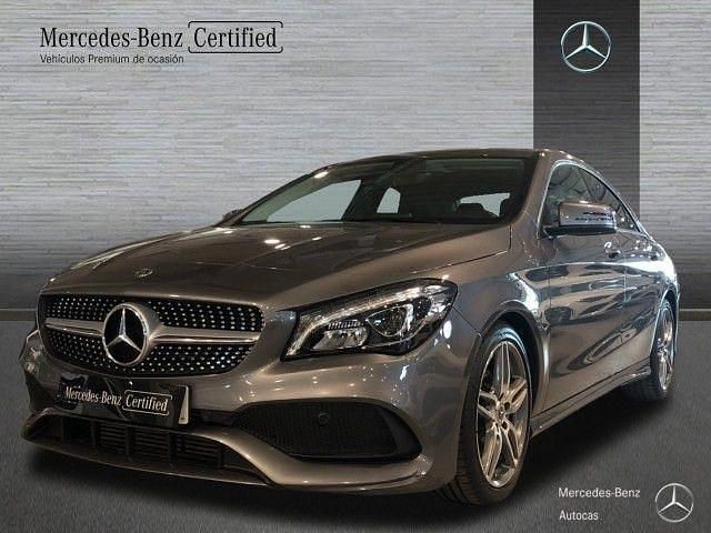 Usado Mercedes CLA200 AMG line 136 CV (100 kW) 2018 Gris montaña