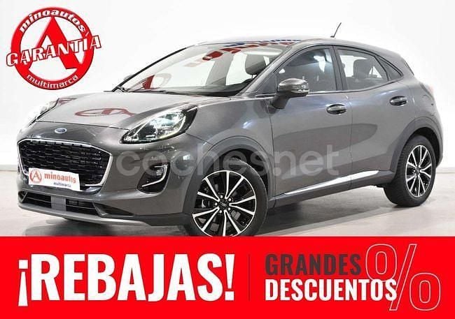 Gris Usado 2022 Ford Puma Titanium SUV | 14.890 € (Precio justo) - Imagen 1/4