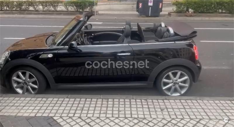 Negro Usado 2015 Mini Cooper D Cabriolet Descapotable | 9000 € - Imagen 1/2
