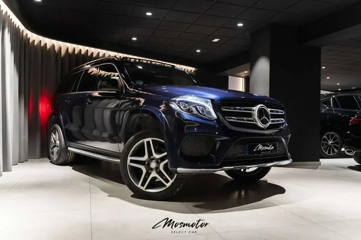Usado Mercedes GLS350 258 CV (189 kW) 2016 Azul SUV