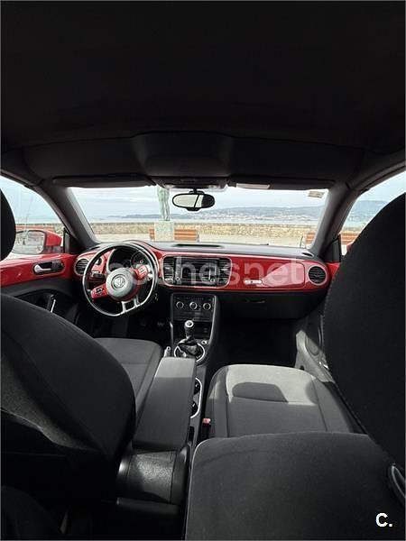 Usado VW Beetle Design 105 CV (77 kW) 2014 Rojo Utilitario