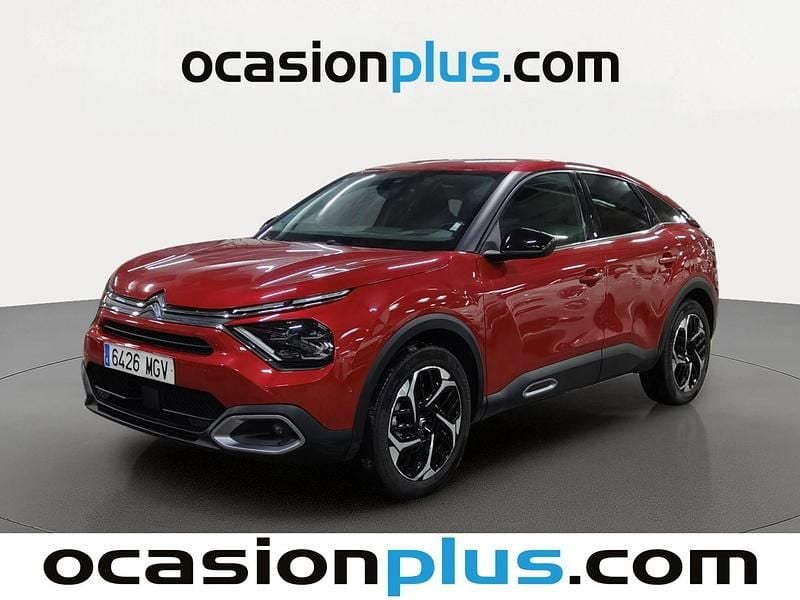 Rojo Usado 2023 Citroën C4 PureTech SUV | 14.455 € (Precio justo) - Imagen 1/4