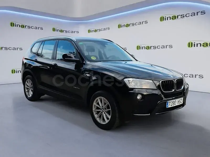 Usado BMW X3 184 CV (135 kW) 2013 Negro SUV