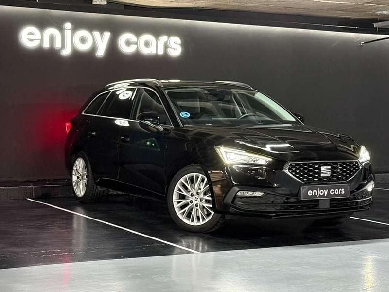 Usado Seat Leon ST XCELLENCE 150 CV (110 kW) 2022 Negro Familiar