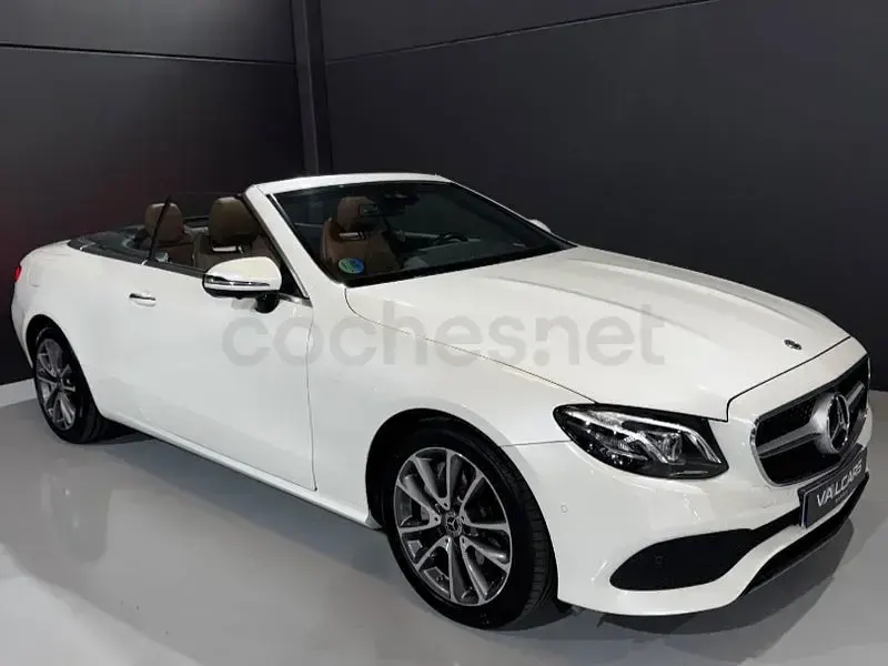 Usado Mercedes E350 299 CV (219 kW) 2019 Blanco Descapotable
