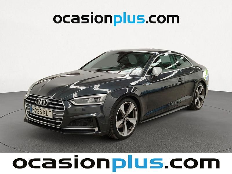 Gris Usado 2018 Audi A5 S-Line Coupe | 23.546 € (Buen precio) - Imagen 1/4