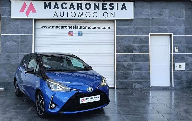Azul Usado 2018 Toyota Yaris Hybrid Active Utilitario | 11.990 € (Precio justo) - Imagen 1/4