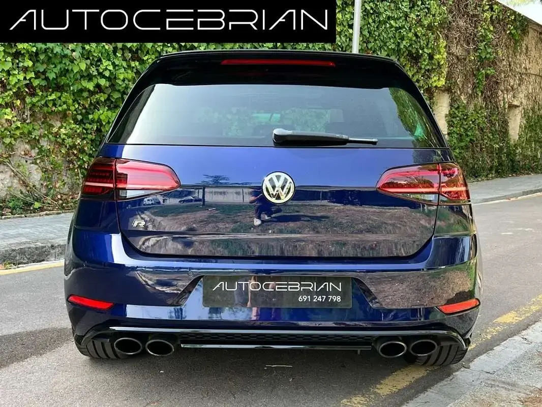 Usado VW Golf VII R 310 CV (228 kW) 2018 Azul Utilitario