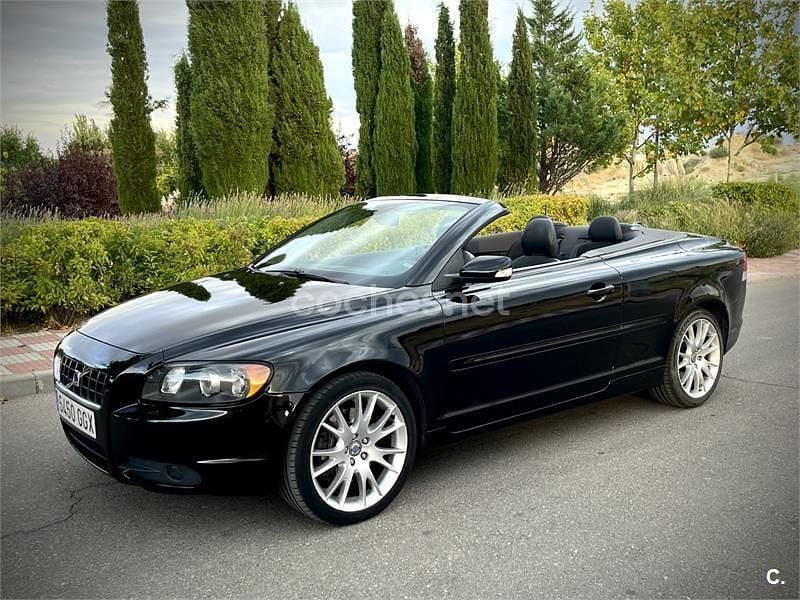 Negro Usado 2008 Volvo C70 Momentum Descapotable | 10.450 € (Precio justo) - Imagen 1/4