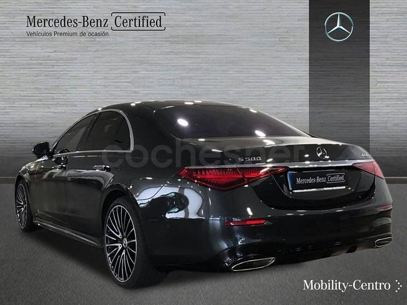 Usado Mercedes S500 435 CV (319 kW) 2022 Verde Berlina