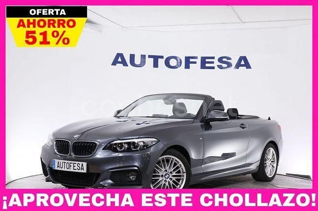Gris / plata Usado 2019 BMW 220 Descapotable | 25.850 € (Precio justo) - Imagen 1/4