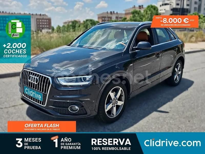 Negro Usado 2014 Audi Q3 S-Line SUV | 14.090 € (Precio justo) - Imagen 1/4