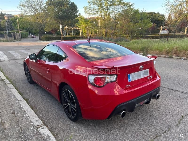 Usado Toyota GT86 GT 200 CV (147 kW) 2013 Rojo Coupe