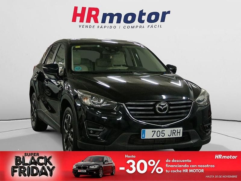Negro Usado 2016 Mazda CX-5 Luxury SUV | 14.990 € (Precio justo) - Imagen 1/4