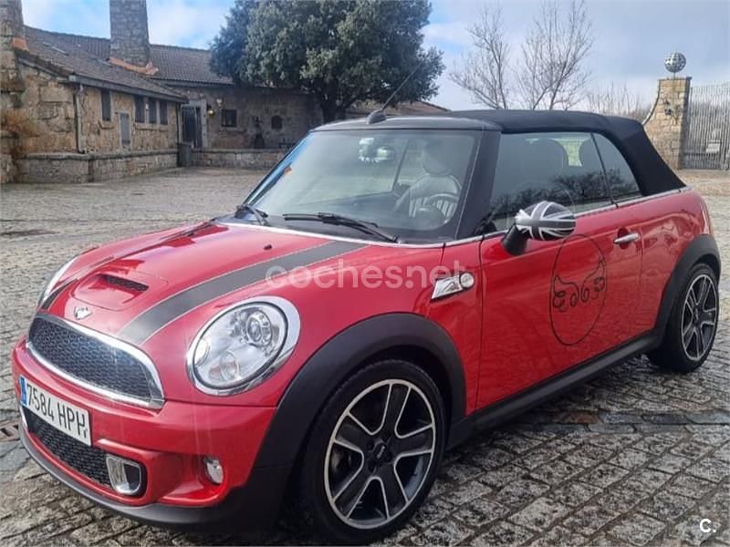 Usado Mini Cooper S Cabriolet 184 CV (135 kW) 2013 Rojo Descapotable