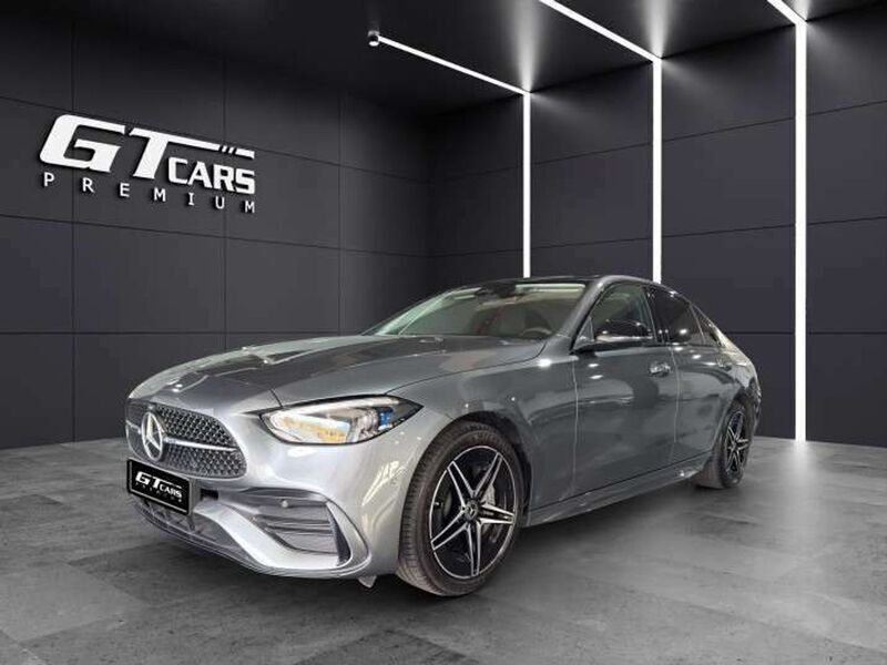 Gris Usado 2024 Mercedes C300e AMG Berlina | 46.900 € (Buen precio) - Imagen 1/4