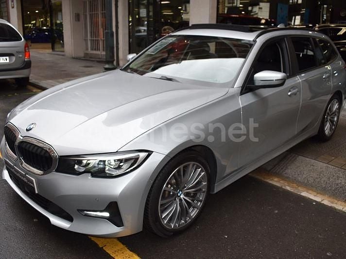 Gris / plata Usado 2019 BMW 330 Familiar | 37.999 € (Caro) - Imagen 1/4