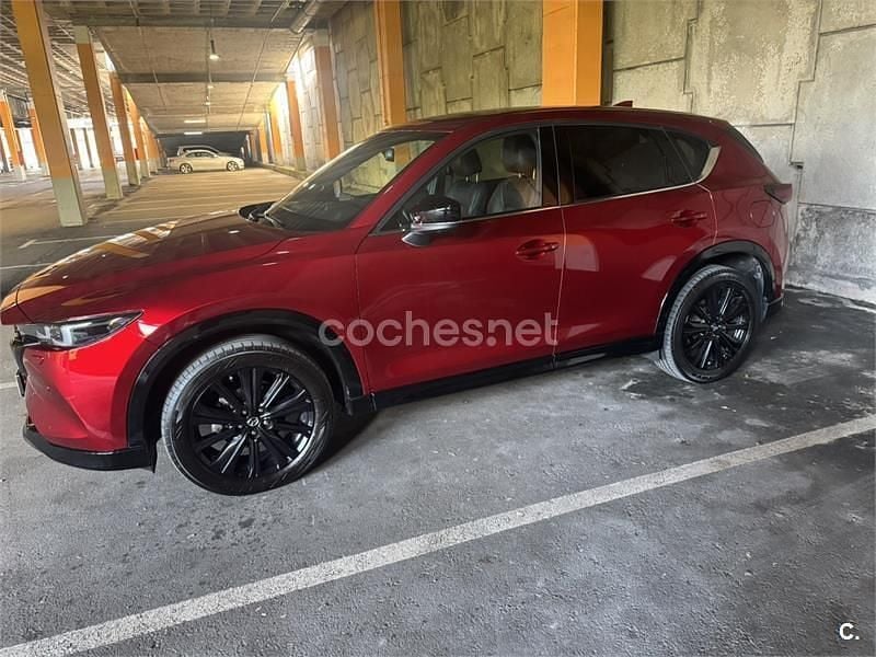 Usado Mazda CX-5 Homura-Line 194 CV (142 kW) 2022 Rojo SUV