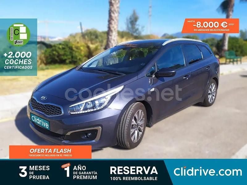 Gris / plata Usado 2018 Kia Ceed Sportswagon Familiar | 11.390 € (Precio justo) - Imagen 1/3