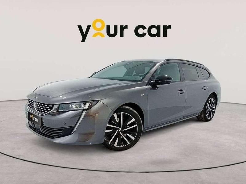 Gris Usado 2021 Peugeot 508 GT Familiar | 21.490 € (Precio justo) - Imagen 1/4