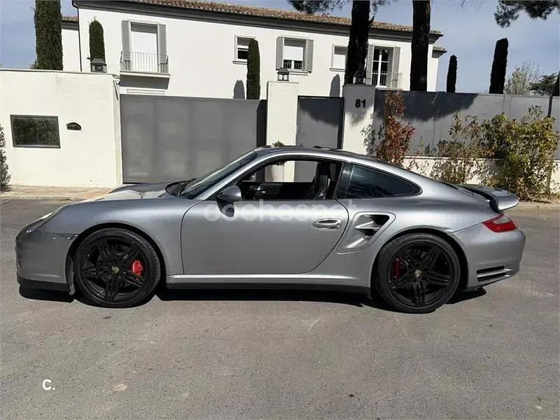 Usado Porsche 911 Turbo 480 CV (353 kW) 2007 Gris / plata Coupe