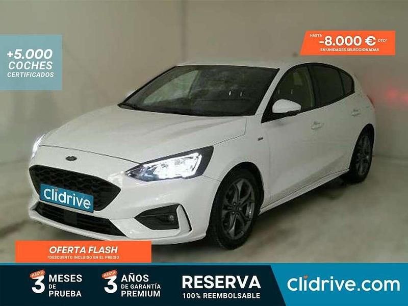 Usado Ford Focus ST-Line 125 CV (91 kW) 2021 Blanco Utilitario