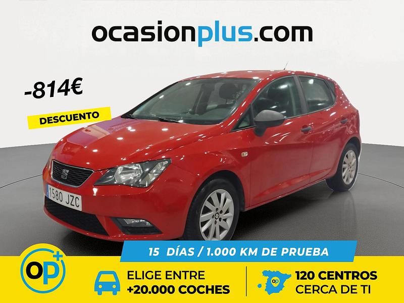Usado Seat Ibiza Reference 75 CV (55 kW) 2017 Rojo