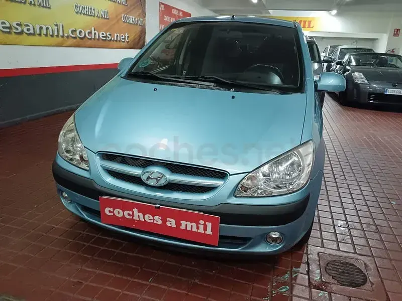 Usado Hyundai Getz GLS 106 CV (77 kW) 2006 Azul Utilitario