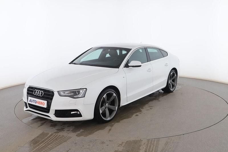 Blanco Usado 2016 Audi A5 Sportback S-Line Utilitario | 19.399 € (Precio justo) - Imagen 1/3