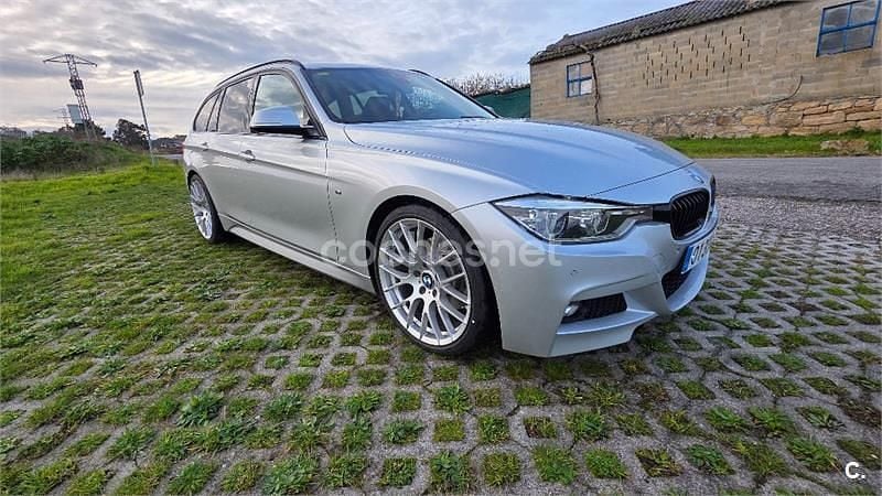 Usado BMW 325 218 CV (160 kW) 2015 Gris / plata Familiar