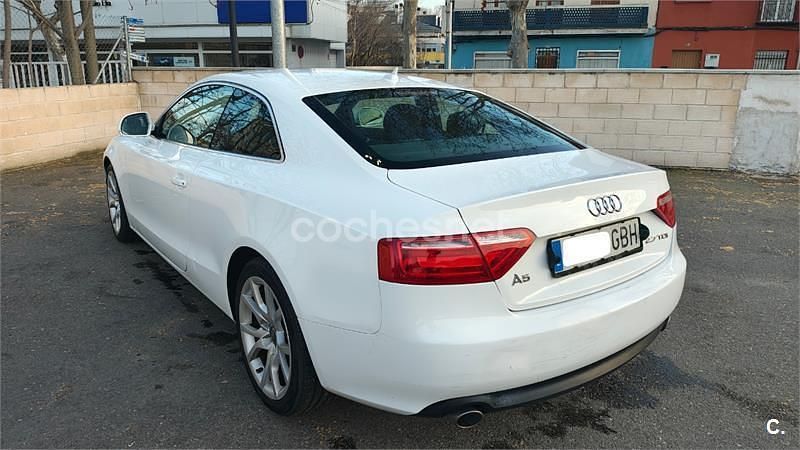 Usado Audi A5 190 CV (139 kW) 2008 Blanco Coupe