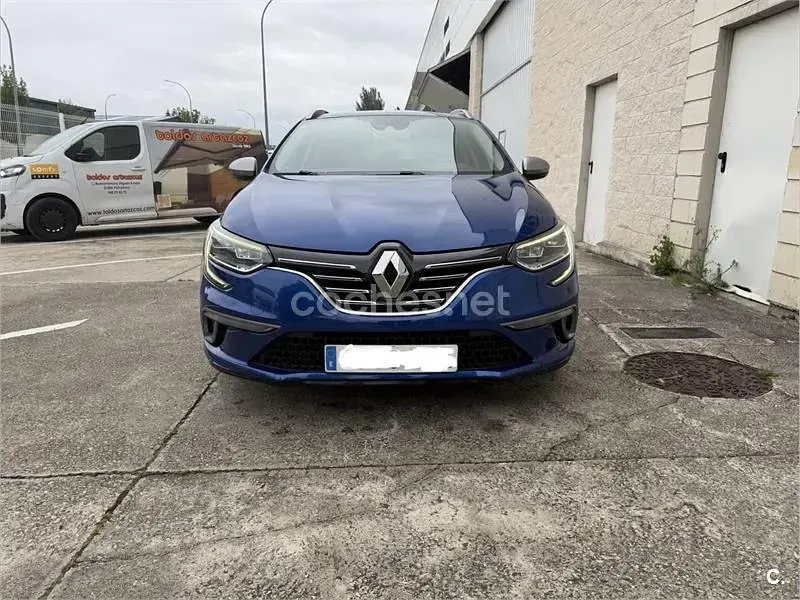 Usado Renault Mégane GT Line GT-Line 130 CV (95 kW) 2017 Azul Familiar