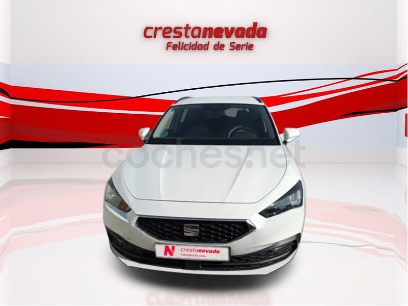 Usado Seat Leon Style 115 CV (84 kW) 2021 Blanco Familiar
