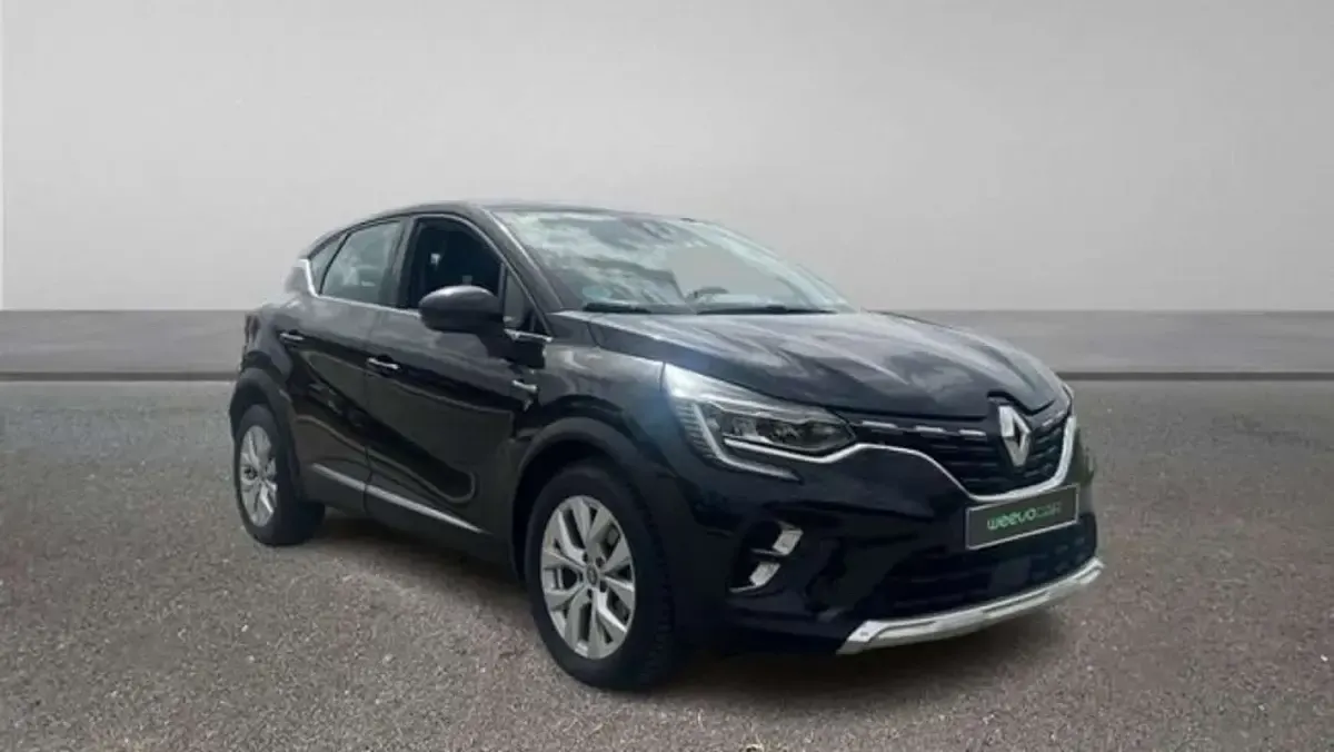 Usado Renault Captur Zen 95 CV (69 kW) 2020 Negro SUV