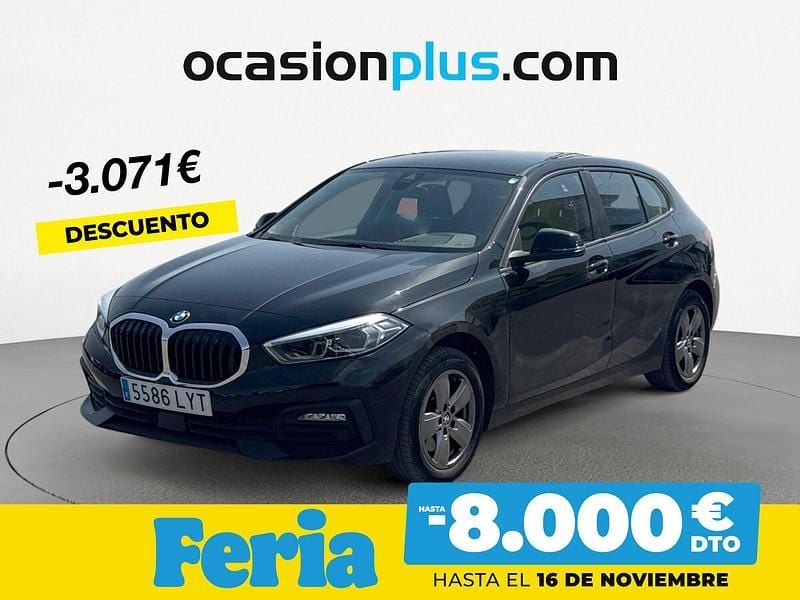 Negro Usado 2022 BMW 116 Utilitario | 19.050 € (Precio justo) - Imagen 1/4