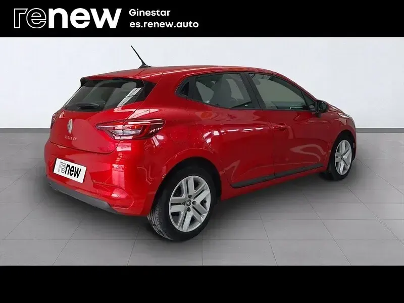 Usado Renault Clio V Intens 91 CV (66 kW) 2021 Rojo Berlina