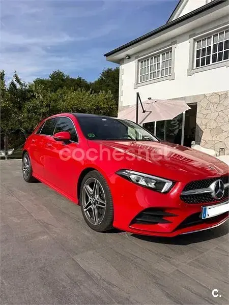 Usado Mercedes A200 156 CV (114 kW) 2018 Rojo Berlina