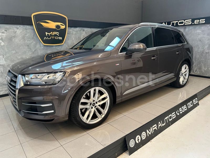 Marrón Usado 2015 Audi Q7 Sport SUV | 29.900 € (Caro) - Imagen 1/4