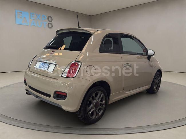 Usado Fiat 500 Lounge 69 CV (50 kW) 2015 Negro Berlina