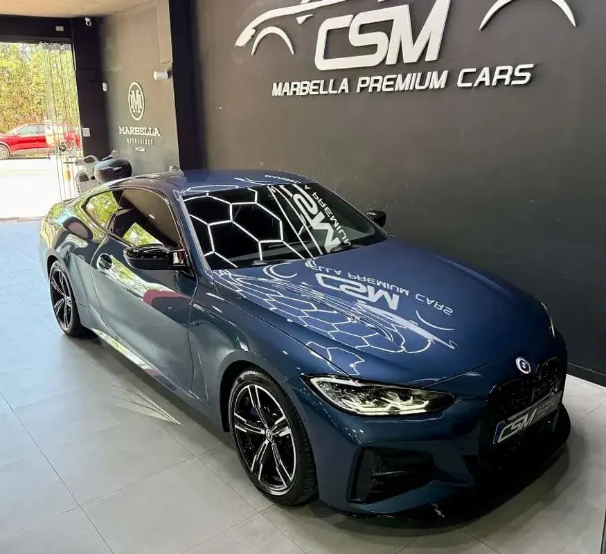 Usado BMW 420 M Sport 184 CV (135 kW) 2023 Azul Coupe