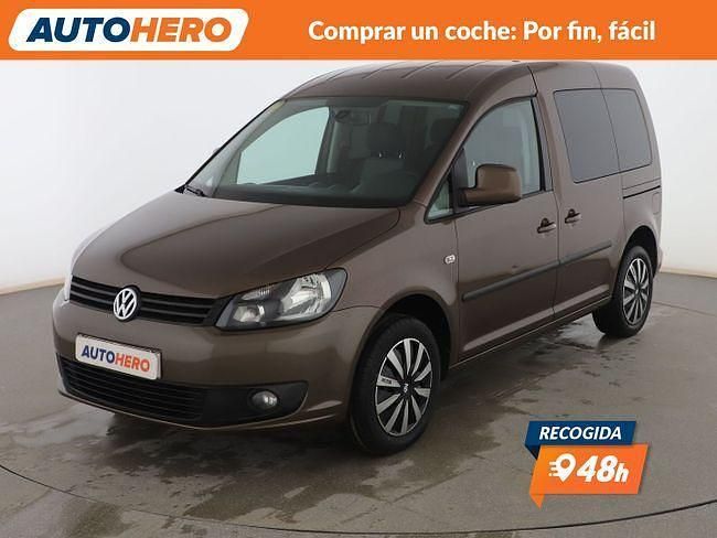 Usado VW Caddy Trendline 102 CV (75 kW) 2014 Marrón Monovolumen