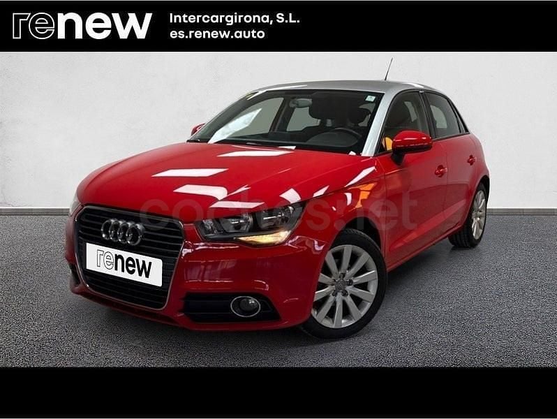 Usado Audi A1 Attraction 86 CV (63 kW) 2013 Rojo Utilitario