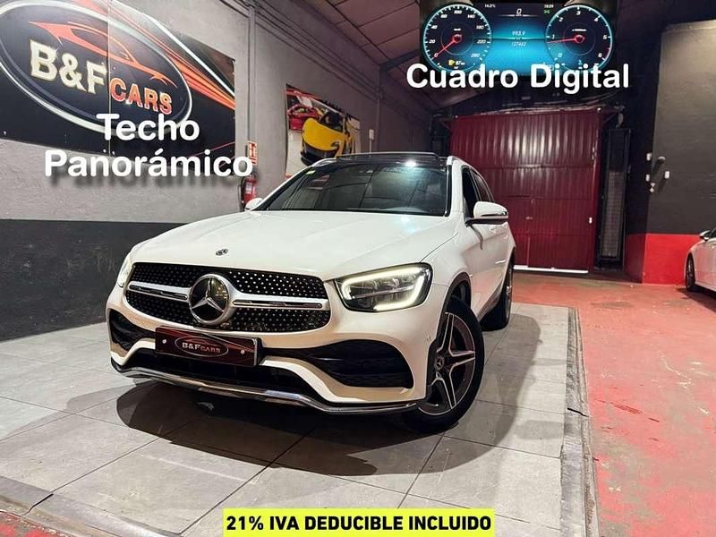 Usado Mercedes GLC220 194 CV (142 kW) 2020 Blanco SUV