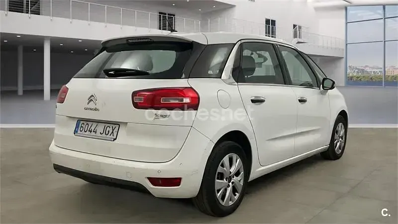 Usado Citroën C4 Picasso Intensive 130 CV (95 kW) 2015 Blanco Monovolumen