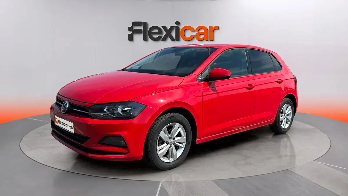 Usado VW Polo Advance 95 CV (69 kW) 2018 Rojo Utilitario