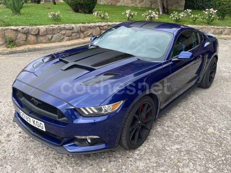 Azul Usado 2017 Ford Mustang GT Coupe | 42.490 € (Precio justo) - Imagen 1/4