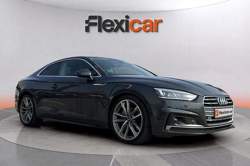 Usado Audi A5 Premium 190 CV (139 kW) 2018 Gris Coupe