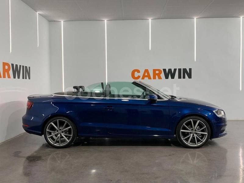 Usado Audi A3 Cabriolet Attraction 150 CV (110 kW) 2014 Azul Descapotable