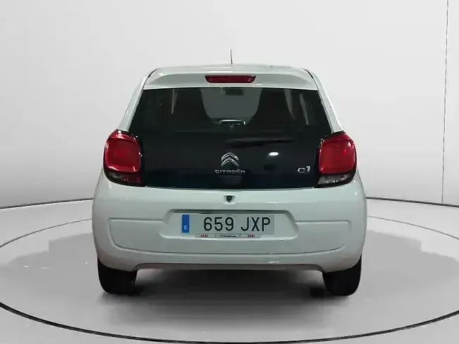 Usado Citroën C1 Feel 82 CV (60 kW) 2017 Blanco Utilitario