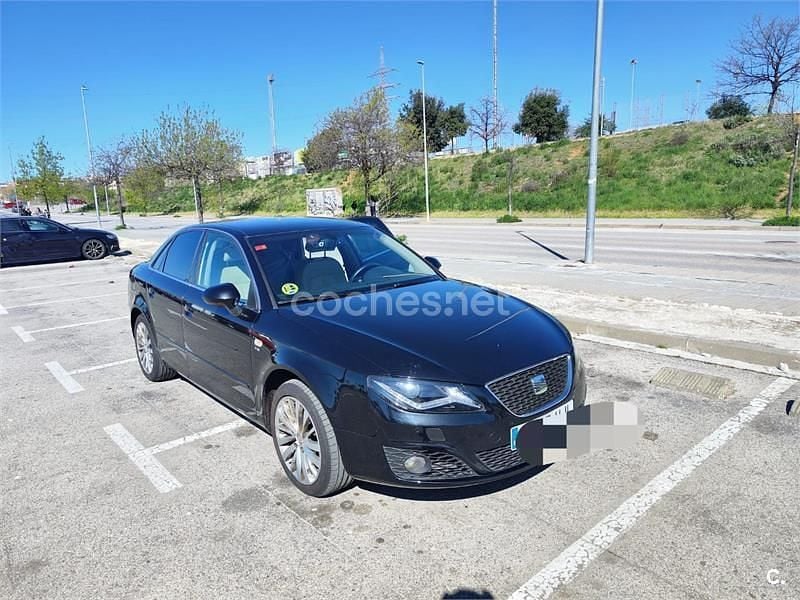 Usado Seat Exeo Style 143 CV (105 kW) 2012 Negro Berlina